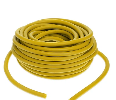 Борцовская резина EasyFit 3 м жгут эспандер для борьбы 10x6 мм, для борьбы MMA кроссфита Желтый (EF-6331s-3Y)