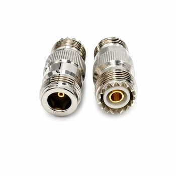 Переходник N-Тype Female - UHF Female (N Тype мама, гнездо-UHF мама, гнездо) Voltronic YT316