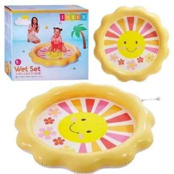 Бассейн надувной (возраст 2+) 104cmX104cmX13cm (TS01091996294064)
