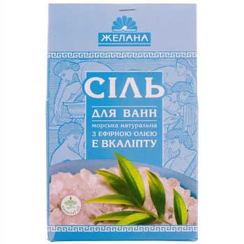 Соль для ванн Желана Эвкалипт 500 г (4820022090102)