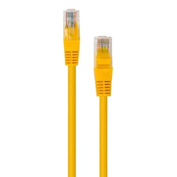 Патч-корд RJ45 Vinga UTPCat5e 1.5 метри yellow