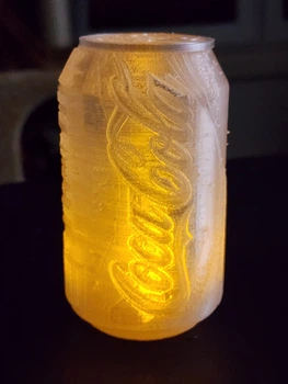Нічник-світильник у формі банки Coca-Cola. Aivory
