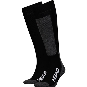 Носки Head UNISEX SKI KNEEHIGH 2PPK черно-темно-серые (2 пары) 35-38 791003001-213