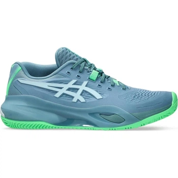 Кроссовки теннисные Asics GEL-RESOLUTION X PADEL сине-зеленые 43.5 1041A492-403