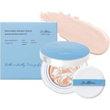Кушон тональный Dr. Althea №21 Double Serum Balm Foundation 21 SPF50+,12гр БЕЗ ЗАПАСКИ