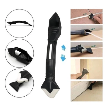 Силіконовий шпатель і скребок Silicon Towel Scrapper для видалення/нанесення силікону або герметика
