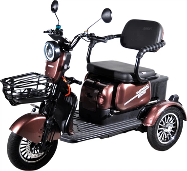 Електроскутер Crossride Supremo 10" 1200 Вт Коричневий (926201-1)