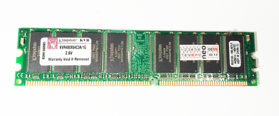 Оперативна пам'ять для комп'ютера Kingston DDR-400 1024MB PC2-3200 (KVR400X64C3A/1G) Б/В