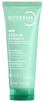 Гель-гомаж для обличчя Bioderma Sebium Відлущувальний 75 мл (3701129814727)