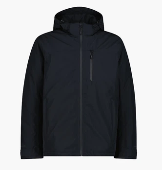 Куртка CMP Zip Hood Feel Warm Black 35Z1537-U901 58