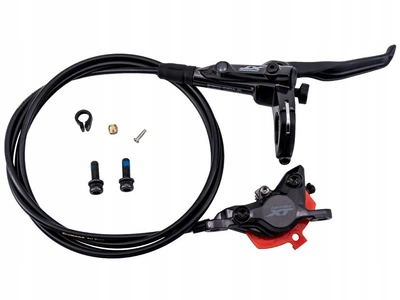 Гальмо дискове гідравлічне Shimano Deore XT BL-T8100+BR-M8100, заднє, 1700 мм (66739B)