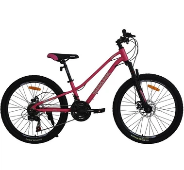 Велосипед AL 24" Spark ROAD, Disk рама 11" малиновый (239974)