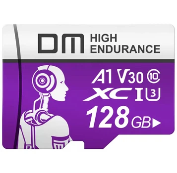 Картка пам'яті Micro SD 128Gb DM Purple Class 10