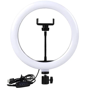 Лампа кільцева Fill Light LED CH LJJ-30 30см 12" на USB дроті 12W 3200K-5600K