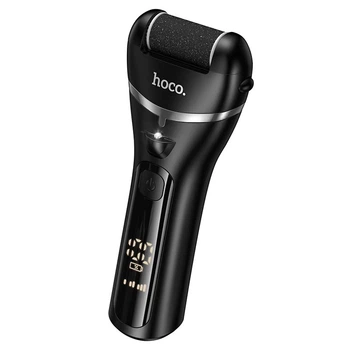 Електрична пемза для ніг Hoco HP90 electric foot dermabrasion device Black