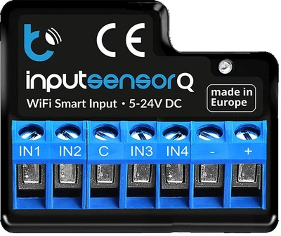 Inteligentny przełącznik Blebox inputSensorQ Modul 4 wejścia WiFi (5900168580725)