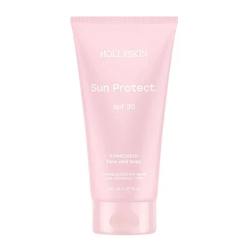 Солнцезащитный крем HOLLYSKIN Sun Protect для лица и тела. SPF 30 150мл