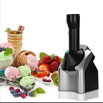 Мороженица электрическая для дома Ice Cream Maker 2в1 для приготовления мороженого и сорбета