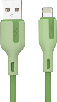 Кабель CHOETECH USB AM-Lightning M, 1.0 м, 2.4A Green (XAL-0003-GN-V2)