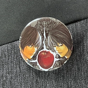 Значок аниме Тетрадь смерти Death Note, диаметр 58 мм (ZNDNA 0009)