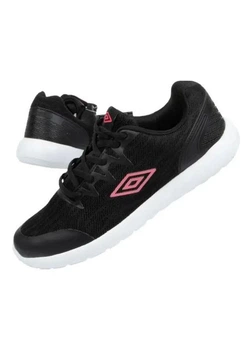 Кросівки жіночі Umbro на шнурках 37 (23.5 см) чорний рожевий
