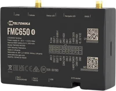 Lokalizator GPS Teltonika FMC650 (FMC6501TFE01)