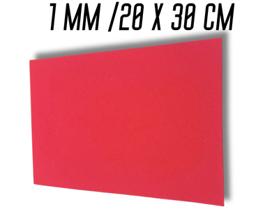 Фоаміран FROM FACTORY FFM матовий 1мм/20х30см Червоний