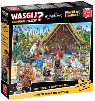 Puzzle Jumbo Wasgij? Original Efteling World of Sindbad! 1000 elementów 1110100508 (8721017602873)