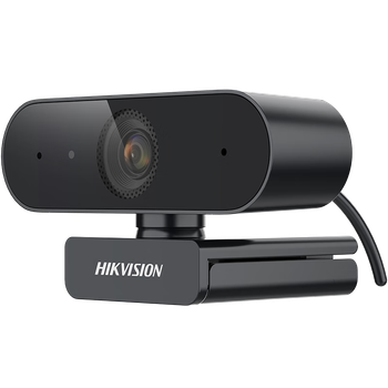 Веб-камера HIKVISION для компьютера, разрешение 2K, широкоугольный объектив, микрофон, USB-разъем, подходит для ноутбуков и настольных компьютеров, видеоконференций, прямых трансляций, E15a.