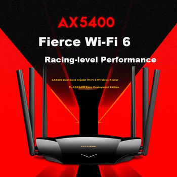 Бездротовий гігабітний маршрутизатор TP-LINK AX5400, дводіапазонний високошвидкісний WiFi6 5G, mesh-маршрутизатор, ігровий маршрутизатор, розумний дім, що проникає в стіну, XDR5430, версія для легкого розширення
