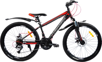 Велосипед Crossride Faith MTB ST 24" 11" 2026 Червоний (4080-110-2)