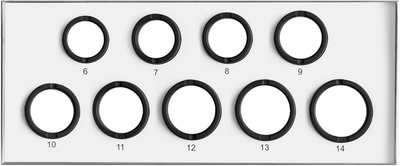 Zestaw testowy Niceboy ONE Ultra Sizing Kit White (8594182433005)