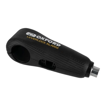 Замок-блокатор с сигнализацией Oxford LeverLock Alarm Black