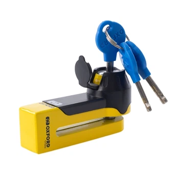 Замок Oxford Titan 10mm Pin Disc Lock Yellow