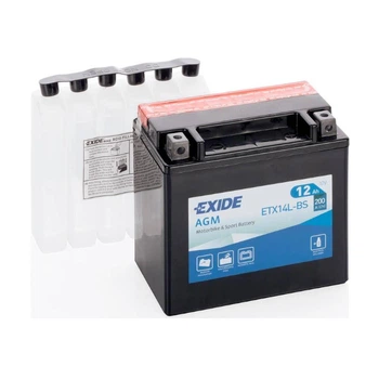 Акумулятор EXIDE ETX14L-BS
