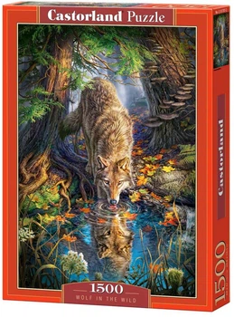 Puzzle Castorland Wolf in the Wild 1500 elementów C-151707-2 (5904438151707)