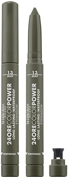 Тени-карандаш для глаз Deborah 24ORE Color Power водостойкие 13 Military Green 1.4 г (8009518482171)