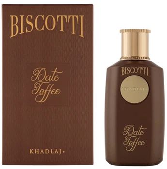 Perfumy unisex Khadlaj Biscotti Date Toffee 100 ml (6291107979977)