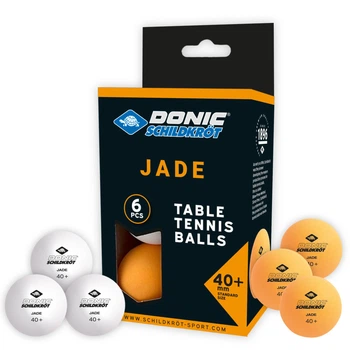 М'ячі Donic Jade ball 40+ 6 шт мультиколір 40 мм (608509)