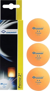 М'ячі Donic Prestige 2* 40+ 3шт помаранчевий 40 мм (608328)