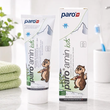 Детская зубная паста paro AMIN KIDS (0-6 лет) 75 мл