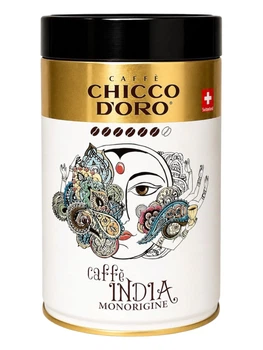 Кава Chicco D'oro India зерно в металевій банці (60385)