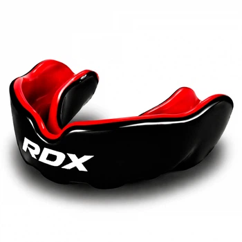 Спортивна Капа RDX 3w Mouth Guard Чорний-Червоний Adult (GGS-3GRA)