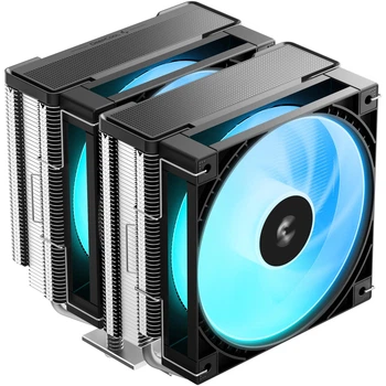Кулер процесорний DeepCool AG620 G2 ARGB чорний
