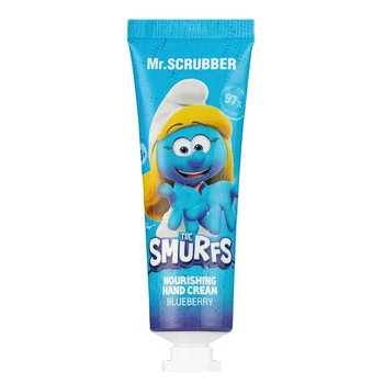 Парфюмерный питательный крем для рук The Smurfs с ароматом черники Mr.SCRUBBER, 30 г