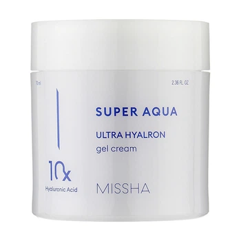 Гель-крем зволожувальний для обличчя MISSHA Super Aqua Ultra Hyalron Gel Cream, 70 мл