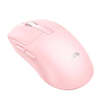 Мышь HOCO Dragon wireless BT dual-mode mouse DI88 |2.4G, BT3.0+5.2| Pink