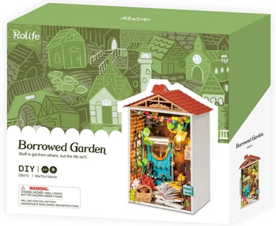 Drewniany model 3D Robotime Mini ogród 8,5 x 7 x 13 cm (651850) (6946785117356)