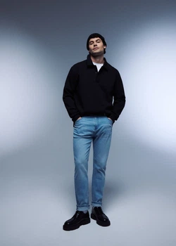 Джинсы мужские slim fit Diverse EDGGAR 261 36-34 Светло-голубой (5905384226945)