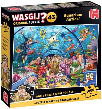 Пазл Jumbo Wasgij? Original 43 Aquarium Antics! 1000 элементов 1110100585 (8721017604068)
